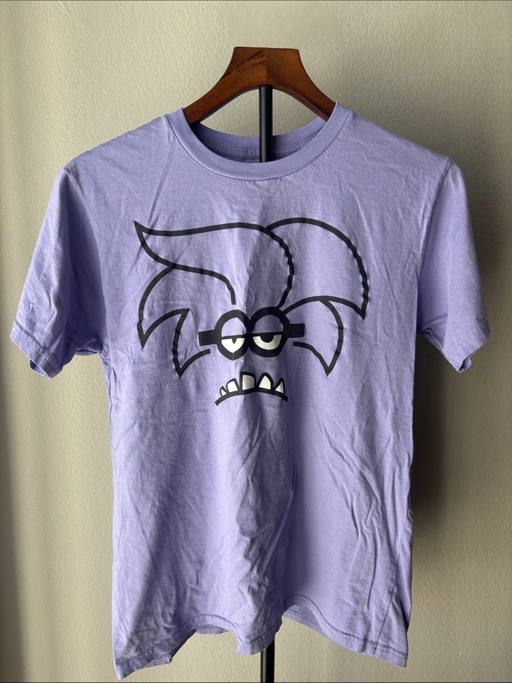 Minions Lilac Purple Tee with Black Evil Minion